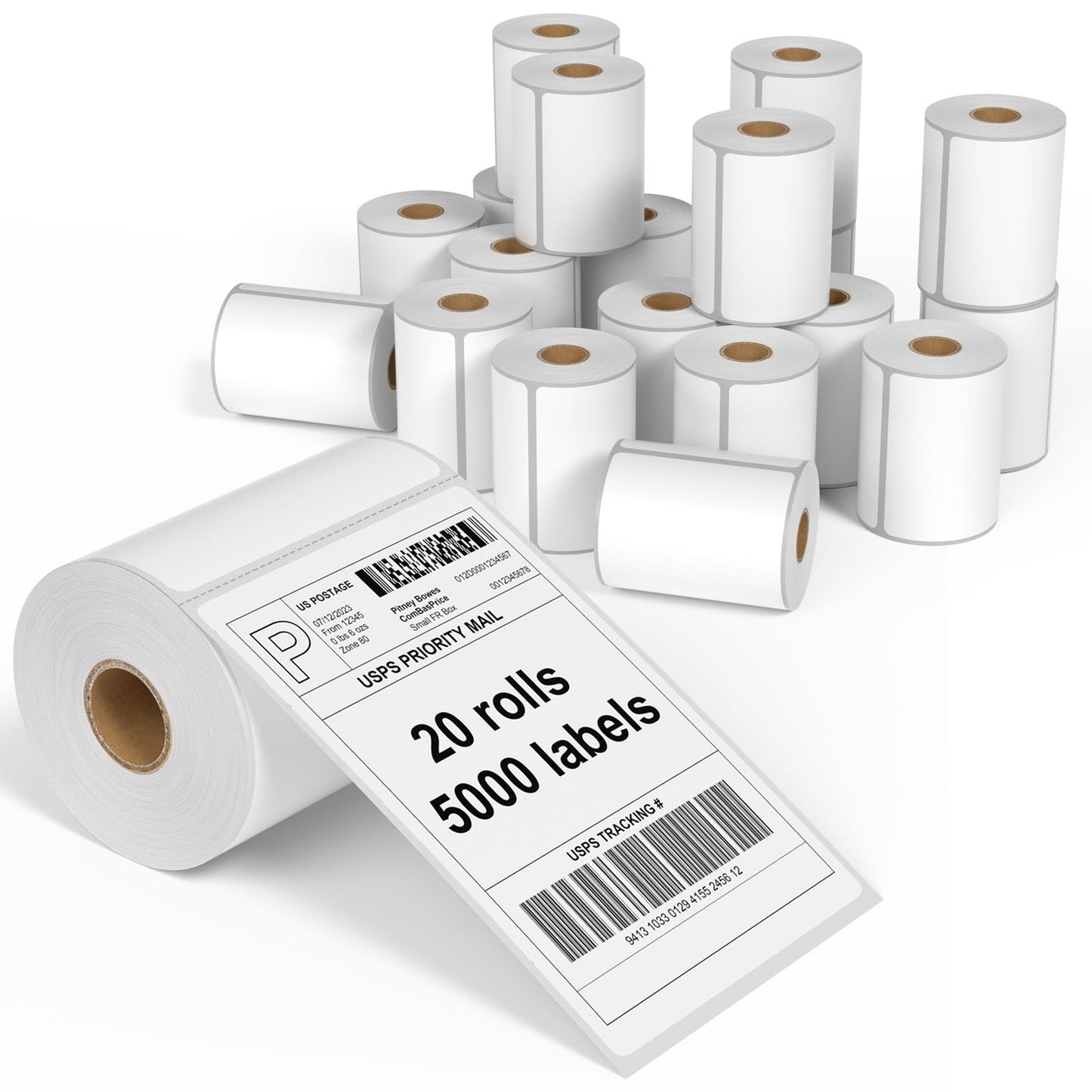 ROYAL MAIL COMPATIBLE 4X6" 100x150MM DIRECT THERMAL LABELS